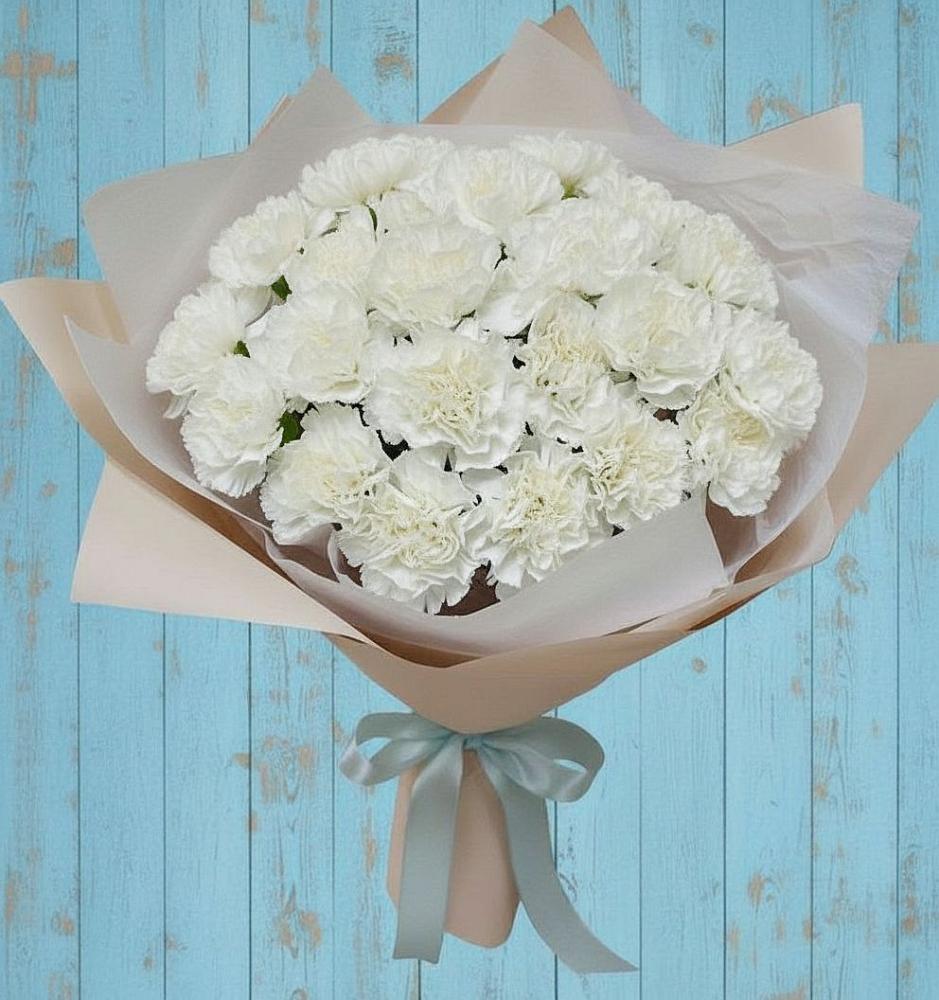 Букет цветов из: Гвоздики в Старая Станица