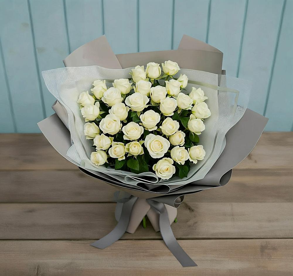Букет Белоснежная нежность в Старая Станица