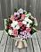Букет цветов из: Альстромерии, Гвоздики, Розы и Хризантемы в Старая Станица