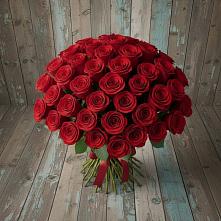 Букет 55 Красных роз Фридом #REPLACE_PRED# Старая Станица