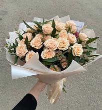 Букет Кремовые розы Латте в Старая Станица