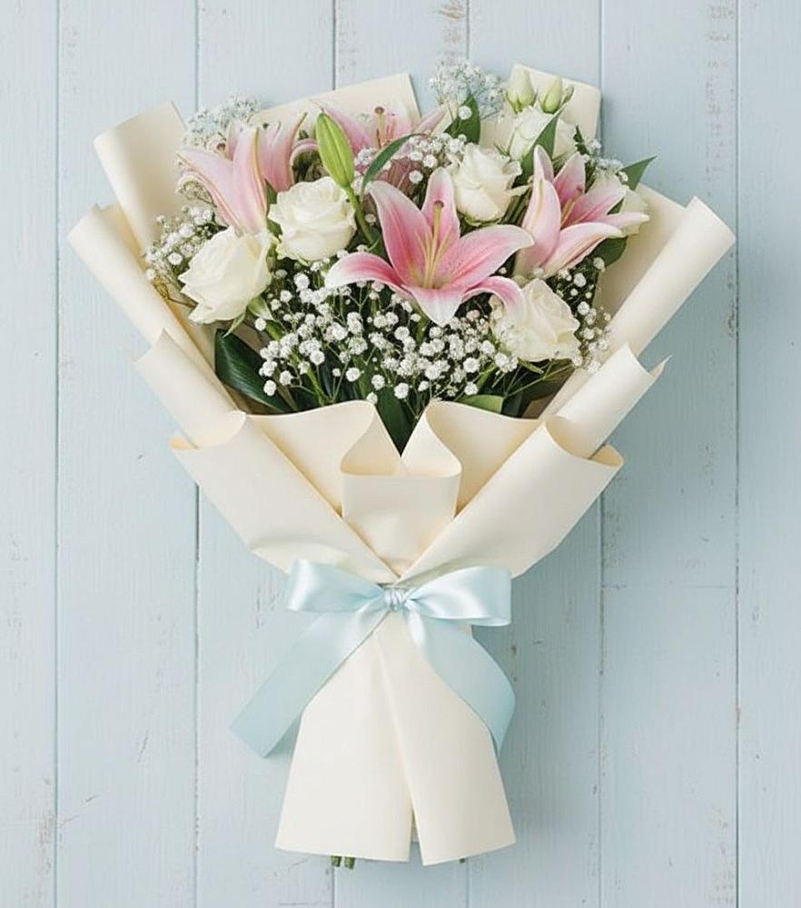 Букет цветов из: Лилии в Старая Станица