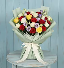 Букет цветов из:  Розы в Старая Станица