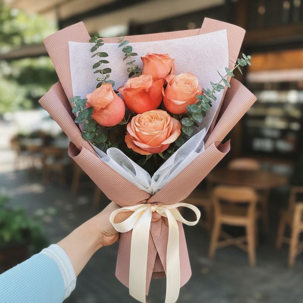 Букет цветов из: Розы в Старая Станица