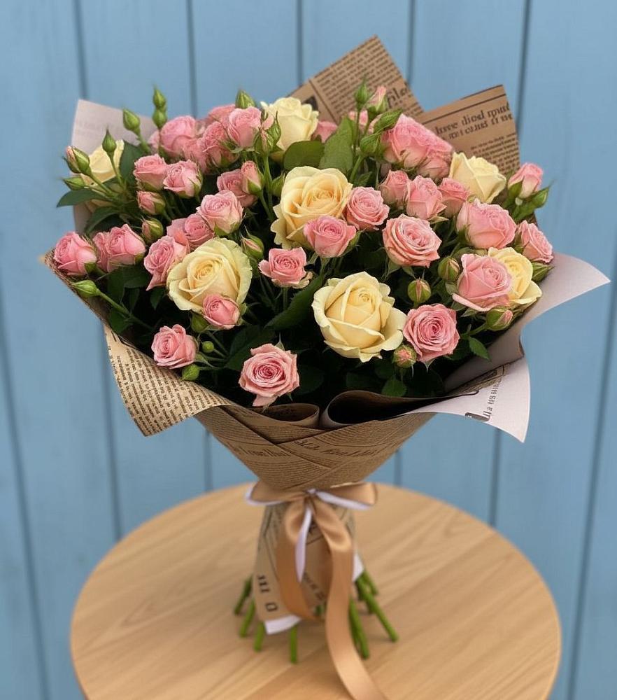 Букет цветов из: Розы в Старая Станица