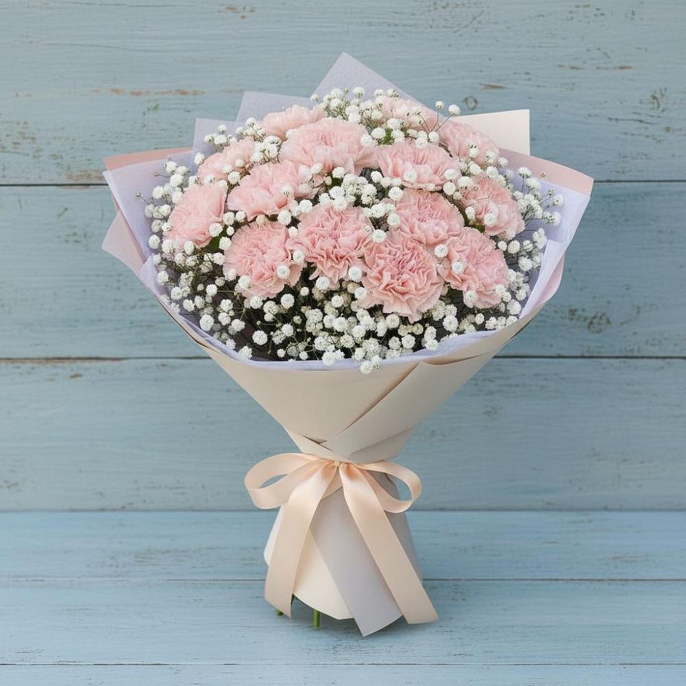 Букет цветов из: Гвоздики в Старая Станица