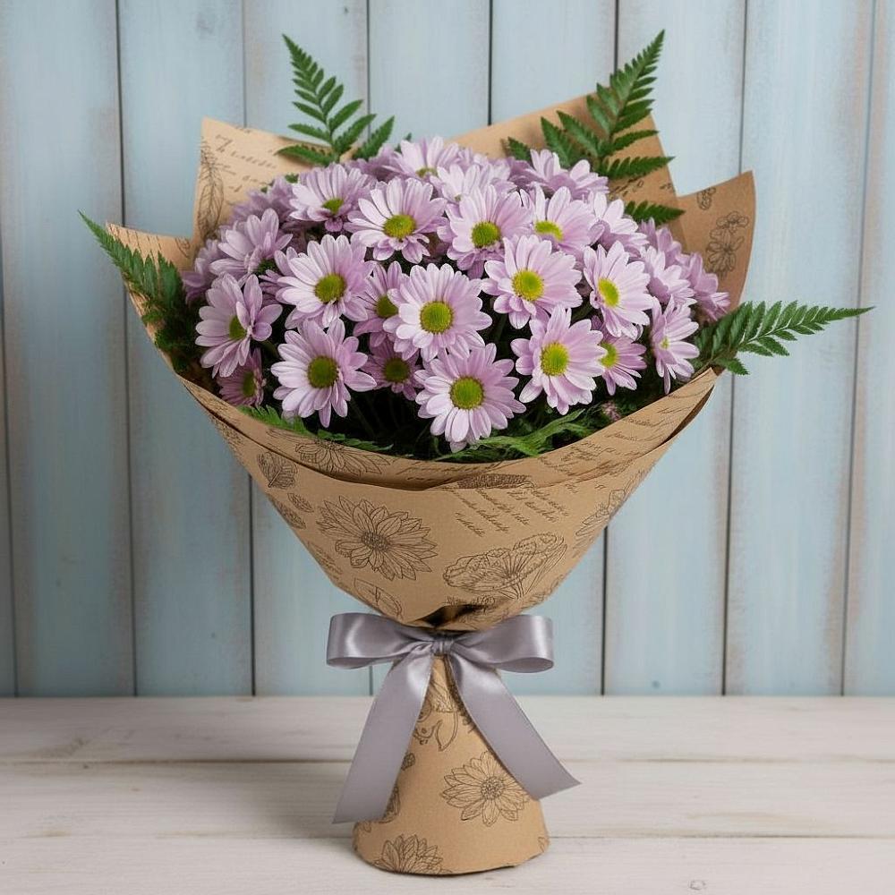 Букет цветов из: Хризантемы в Старая Станица
