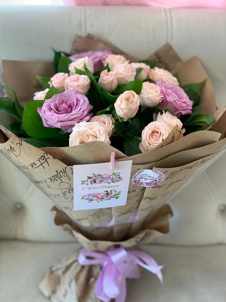 Букет цветов из: Розы в Старая Станица