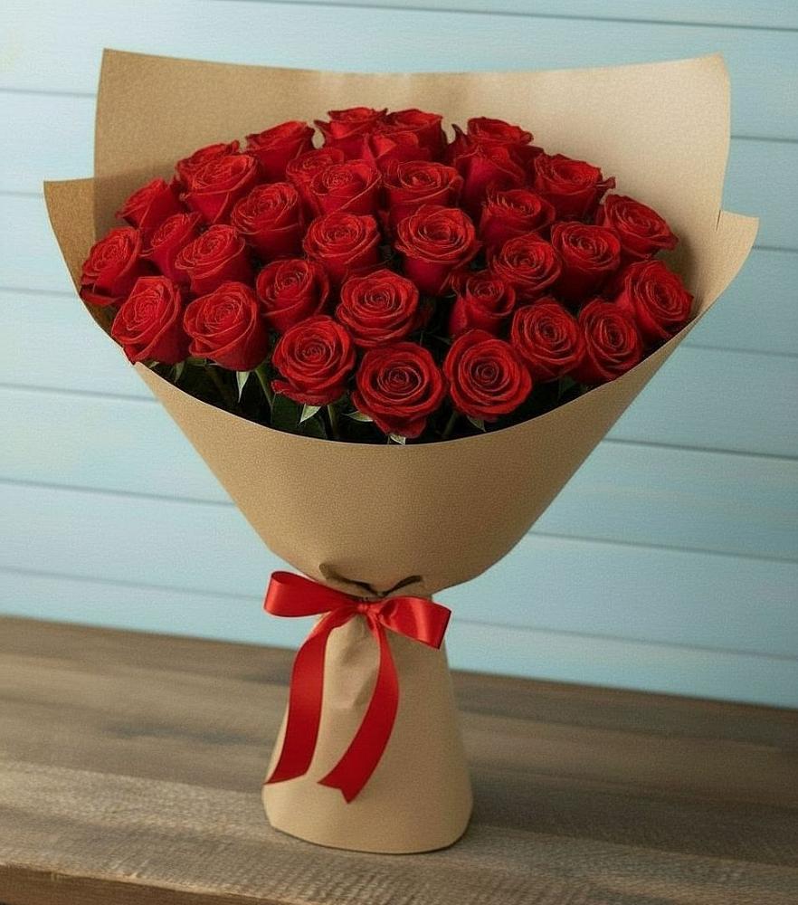 Букет Красные розы Милано в Старая Станица