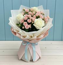 Букет цветов из:  Розы в Старая Станица