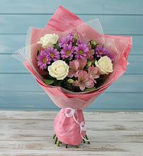 Букет цветов из:  Герберы #REPLACE_PRED# Старая Станица