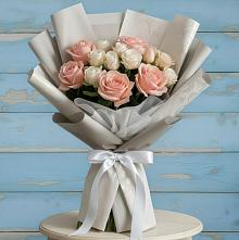 Букет цветов из:  Розы в Старая Станица