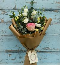 Букет цветов из:  Розы и Лизиантусы #REPLACE_PRED# Старая Станица